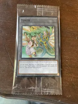 SEALED PROMO Token Luna & Ancient Fairy Dragon TKN5-EN023 Yu-Gi-Oh - Image 1