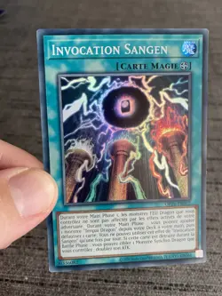 Carte Yu-gi-oh! Invocation Sangen OP26-FR012 Super Rare Francais Excellent - Image 3