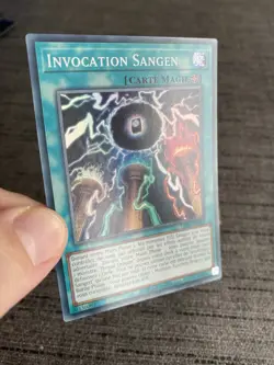 Carte Yu-gi-oh! Invocation Sangen OP26-FR012 Super Rare Francais Excellent - Image 4