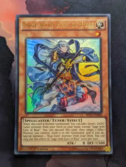 Sage with Eyes of Blue - SHVI-EN020 - Ultra Rare - 1st Edition - Yugioh - LP - Image 1