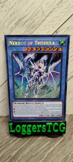 Yu-Gi-Oh! Nekroz Of Trishula MISPRINT / BLMM EN132 1st Edition NM - Image 1