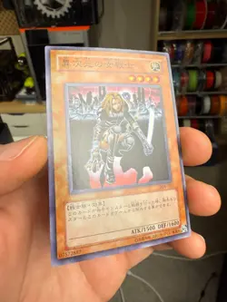 D.D. Warrior Lady Super 304-027 Japanese Yugioh Trading Card Game - Image 2