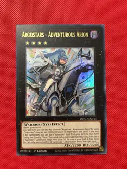 Yugioh! Argostars - Adventurous Arion 1st Edition Ultra Rare DUAD-EN045 NM - Image 1