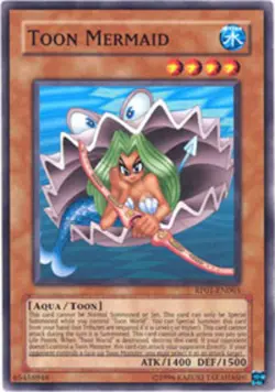 1x (LP) Toon Mermaid - RP01-EN063 - Common - Unlimited Edition YuGiOh - Image 1
