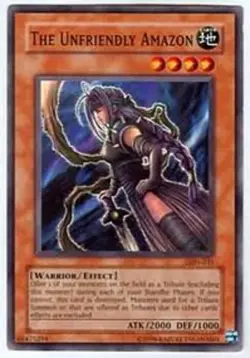 1x (LP) The Unfriendly Amazon - LON-031 - Common - 1st Edition YuGiOh - Image 1