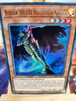 Boser HELD Adusted Gold LED5-DE013 Ultra Rare DE NM YUGIOH - Image 1