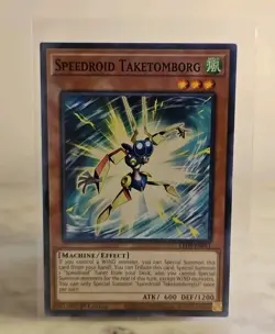 Yu-Gi-Oh! TCG: Speedroid Taketomborg LED8-EN011 - Common - NM Condition - Image 1