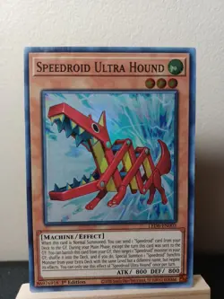 Speedroid Ultra Hound 1st Edition [MP] - Yu-Gi-Oh! LED8 [Super Rare] - Image 1