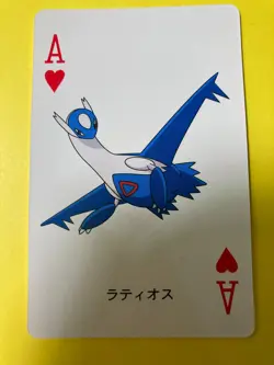 Pokemon Pocket Monster Playing Card Latios Ace of Hearts Japanese F/S - Image 3