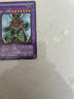 Yu-Gi-Oh!- ELEMENTAL HERO WILD WINGMAN - EOJ-EN035 - Super Rare - Image 4