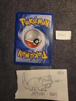 Manaphy 9/130 Stamped Reverse Holo Rare Diamond and Pearl Pokemon Card - Image 3
