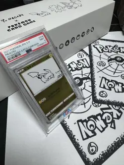 Yu NAGABA x Pokemon Card Game Special BOX with Promo Pikachu PSA9 Limited F/S - Image 2