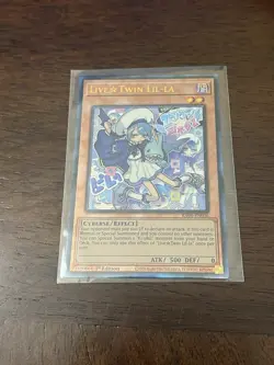 Yugioh! TCG - Live Twin Lil-la - Prismatic Ultimate Rare - RA04-EN036 - Stampede - Image 1