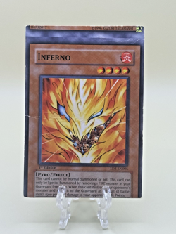 Inferno - SD3-EN006 1st Edition - YuGiOh - MISCUT / MISPRINT / ERROR - Image 1