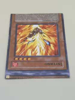 Inferno - SD3-EN006 1st Edition - YuGiOh - MISCUT / MISPRINT / ERROR - Image 2