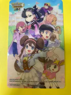 Pokemon Masters EX Clear Card Pokemon Center promotional item V2019 Japanese F/S - Image 2