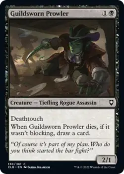 Guildsworn Prowler - Near Mint MTG Commander Legends: Battle for Baldur's Gate - Image 1