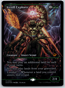 Edge of Eternities Icetill Explorer 362 Foil Showcase English Rare MTG - Image 1