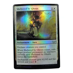 Sheltered by Ghosts #30 Foil Uncommon MTG 2024 Duskmourn: House of Horror (DSK) - Image 1