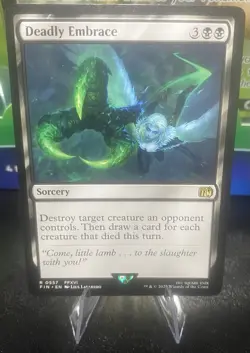 FINAL FANTASY MTG Magic the Gathering Deadly Embrace R 0557 New Free Shipping! ✨ - Image 1