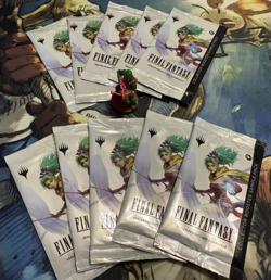 Final Fantasy Collector Booster Sample Packx4 LOT OF 10 MTG FREE & Fast Shipping - Image 1