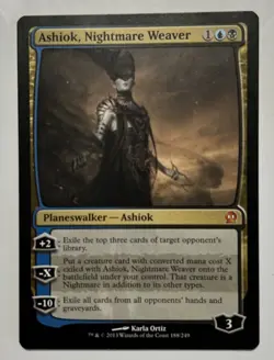MTG Ashiok, Nightmare Weaver - Theros #188 - Image 1