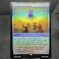 Banner Of Kinship - MTG - Bloomburrow- NM Foil - #0127 - Image 1