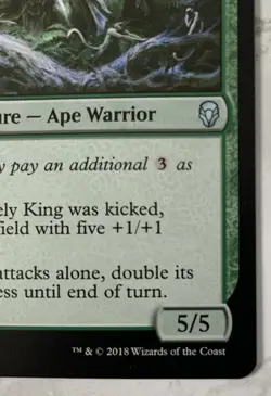 Grunn the Lonely King 165 Dominaria Legendary Creature MTG Magic - Image 4