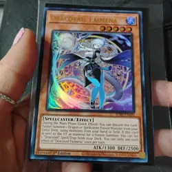 Yu-Gi-Oh! - Dracotail Faimena - Ultra Rare - JUSH-EN002 - 1st Edition - NM/MINT - Image 2
