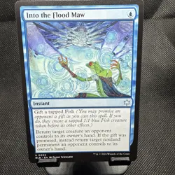 Into The Flood Maw Bloomburrow - MTG - NM #0052 - Image 1