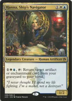 Hanna, Ship's Navigator R Masters 25 206 - MTG - Image 1
