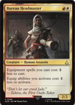 Bureau Headmaster U Universes Beyond: Assassin's Creed 296 - MTG - Image 1