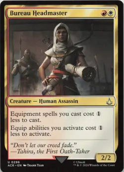 Bureau Headmaster U Universes Beyond: Assassin's Creed 296 - MTG - Image 1