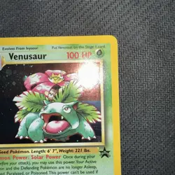 Pokemon TCG Venusaur 13/53 WotC Black Star Promo Holo Vintage NM/LP - Image 3