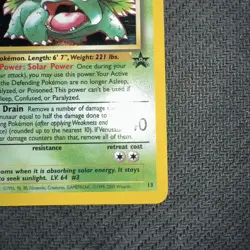 Pokemon TCG Venusaur 13/53 WotC Black Star Promo Holo Vintage NM/LP - Image 5