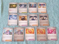 TRAINER STELLAR CROWN BUNDLE OF POKEMON CARDS - Image 1