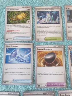 TRAINER STELLAR CROWN BUNDLE OF POKEMON CARDS - Image 2