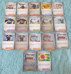 TRAINER OBSIDIAN FLAMES BUNDLE OF POKEMON CARDS - Image 1