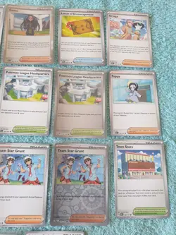 TRAINER OBSIDIAN FLAMES BUNDLE OF POKEMON CARDS - Image 3