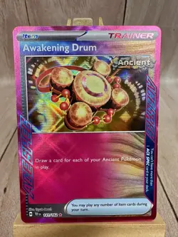 Pokemon Awakening Drum 141/162 Temporal Forces Ultra Rare Ace Spec Holo NM/M - Image 2