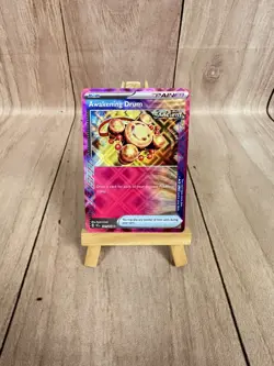 Pokemon Awakening Drum 141/162 Temporal Forces Ultra Rare Ace Spec Holo NM/M - Image 1