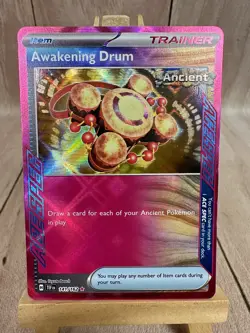 Pokemon Awakening Drum 141/162 Temporal Forces Ultra Rare Ace Spec Holo NM/M - Image 2