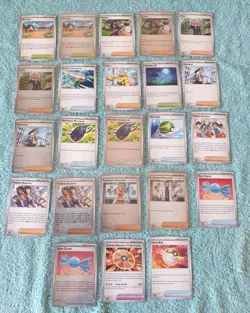 TRAINER PALDEAN FATES BUNDLE OF POKEMON CARDS - Image 1