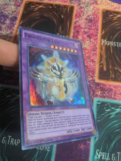 Yu-Gi-Oh! Frightfur Leo Crossed Souls CROS-EN041 1st Edition Super Rare NM - Image 2