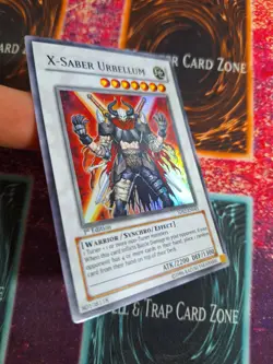 Yu-Gi-Oh! TCG X-Saber Urbellum 5DS2-EN043 Super Rare 1st Edition Near Mint a1/ - Image 2