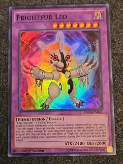Frightfur Leo CROS-EN041 1st Edition Super Rare Yugioh TCG Near Mint - Image 1