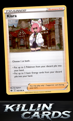 Klara - 145/198 (Cosmos Holo) 145/198 Pokemon Promo Miscellaneous Cards & Produc - Image 1