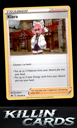 Klara - 145/198 (Cosmos Holo) 145/198 Pokemon Promo Miscellaneous Cards & Produc - Image 1