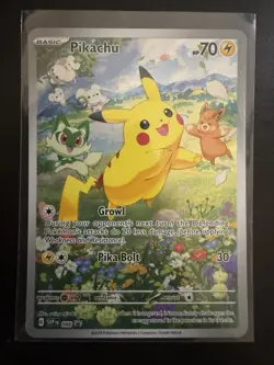 Pikachu SVP 088 Black Star Promo - 2024 Pokemon Paldea Adventure Chest NM - Image 1