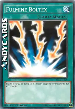 FULMINE BOLTEX (Lightning Vortex) • Comune • YS16 IT026 • 1Ed • Yugioh ANDYCARDS - Image 1